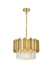 Elegant Lighting - 3400D16SG - Four Light Chandelier - Willow - Satin Gold
