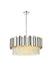 Elegant Lighting - 3400D24C - Eight Light Chandelier - Willow - Chrome
