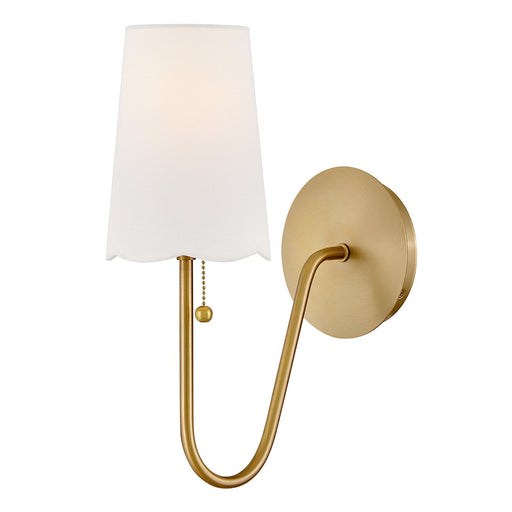 Bliss LED Wall Sconce Lacquered Brass