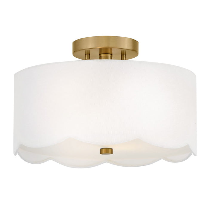 Lark - 84381LCB - LED Semi-Flush Mount - Bliss - Lacquered Brass