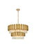 Elegant Lighting - 3400G32SG - 12 Light Chandelier - Willow - Satin Gold
