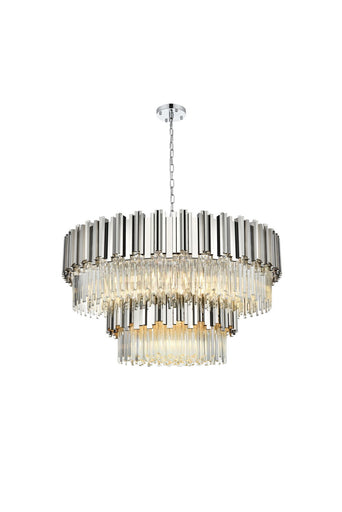 Willow 16 Light Chandelier Chrome
