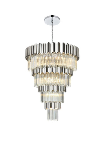 Willow 27 Light Chandelier Chrome