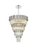 Elegant Lighting - 3400GR40C - 27 Light Chandelier - Willow - Chrome