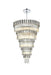 Elegant Lighting - 3400GR48C - 39 Light Chandelier - Willow - Chrome