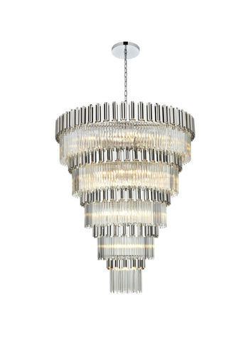 Willow 43 Light Chandelier Chrome