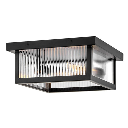 Torrent LED Flush Mount Black