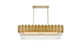 Elegant Lighting - 3401G47SG - 12 Light Chandelier - Willow - Satin Gold