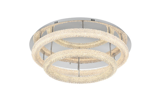 Elegant Lighting - 3800F33L2C - LED Flush Mount - Bowen - Chrome
