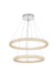 Elegant Lighting - 3800G36C - LED Chandelier - Bowen - Chrome