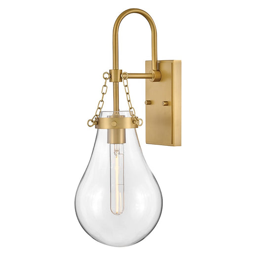 Eloise LED Wall Sconce Lacquered Brass