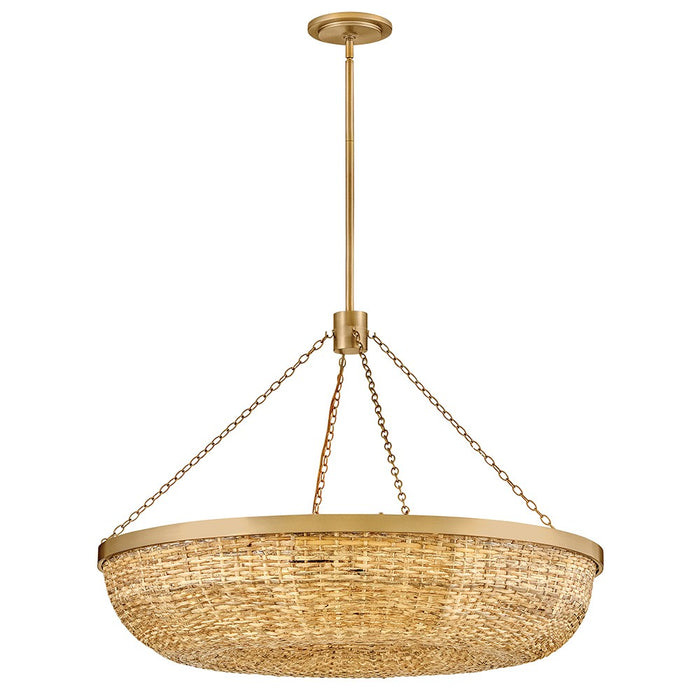 Hinkley - 48426LCB-NAT - LED Chandelier - Sanibel - Lacquered Brass