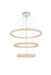 Elegant Lighting - 3800G41LC - LED Chandelier - Bowen - Chrome