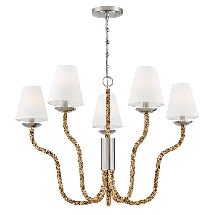 Hinkley - 48444PN-NAT - LED Chandelier - Harwich - Polished Nickel