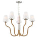 Hinkley - 48444PN-NAT - LED Chandelier - Harwich - Polished Nickel