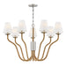 Hinkley - 48445PN-NAT - LED Chandelier - Harwich - Polished Nickel