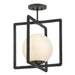 Hinkley - 48511PBO - LED Convertible Semi-Flush Mount - Keona - Painted Black Oxide
