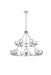 Elegant Lighting - 5100L236C - 15 Light Chandelier - Cadence - Chrome