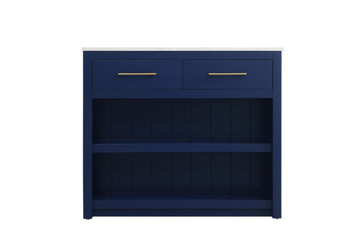 Osman Kitchen Island Blue