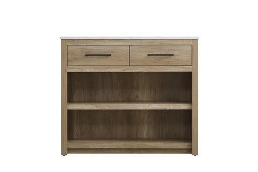 Osman Kitchen Island Natural Oak