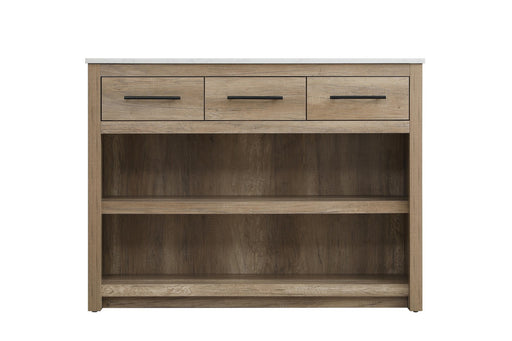 Porter Kitchen Island Natural Oak