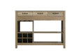 Elegant Lighting - KD0248NT - Kitchen Island - Jax - Natural Oak