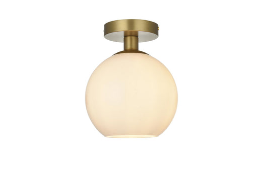 Elegant Lighting - LD2205SG - One Light Flush Mount - Baxter - Satin Gold