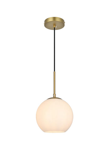 Baxter One Light Pendant Satin Gold