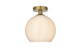 Elegant Lighting - LD2211SG - One Light Flush Mount - Baxter - Satin Gold