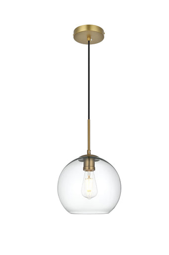 Baxter One Light Pendant Satin Gold