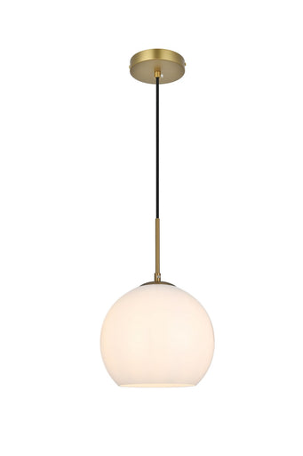 Baxter One Light Pendant Satin Gold