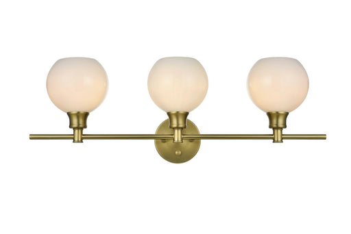 Elegant Lighting - LD2319SG - Three Light Wall Sconce - Collier - Satin Gold