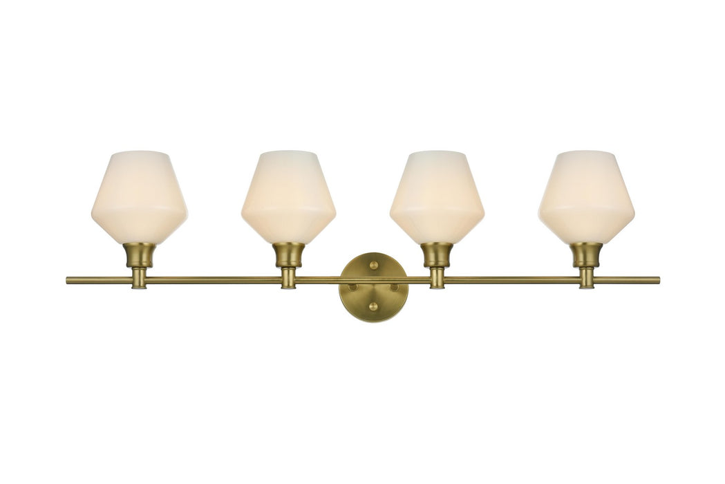 Elegant Lighting - LD2321SG - Four Light Wall Sconce - Gene - Satin Gold