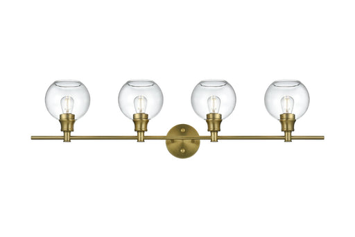 Collier Four Light Wall Sconce Satin Gold