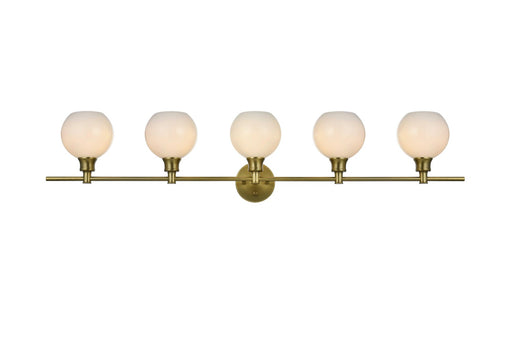 Elegant Lighting - LD2327SG - Five Light Wall Sconce - Collier - Satin Gold