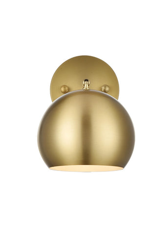 Othello One Light Wall Sconce Satin Gold