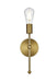 Elegant Lighting - LD2356SG - One Light Wall Sconce - Keely - Satin Gold
