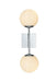 Elegant Lighting - LD2358C - Two Light Wall Sconce - Neri - Satin Gold