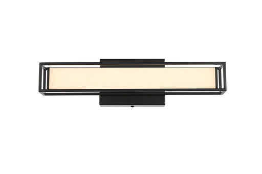 Elegant Lighting - LD301W16BK - LED Wall Sconce - Aden - Black