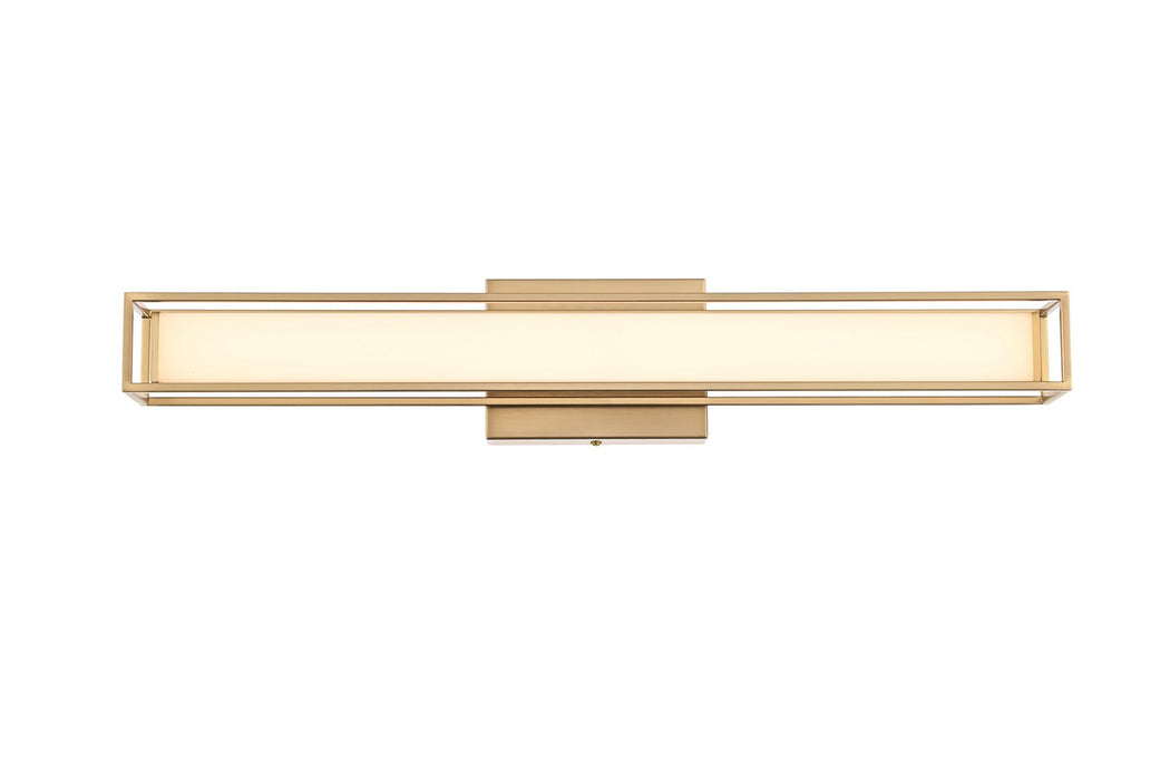 Elegant Lighting - LD301W24SG - LED Wall Sconce - Aden - Satin Gold