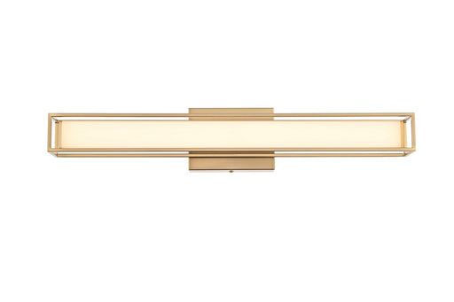 Elegant Lighting - LD301W24SG - LED Wall Sconce - Aden - Satin Gold