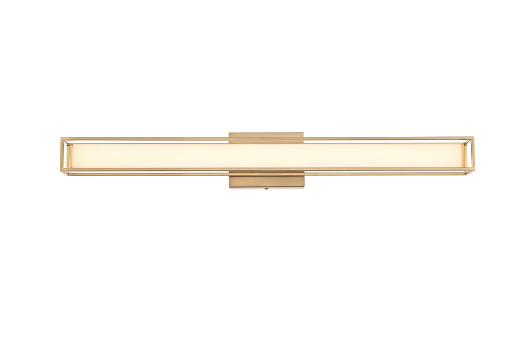 Elegant Lighting - LD301W31SG - LED Wall Sconce - Aden - Satin Gold