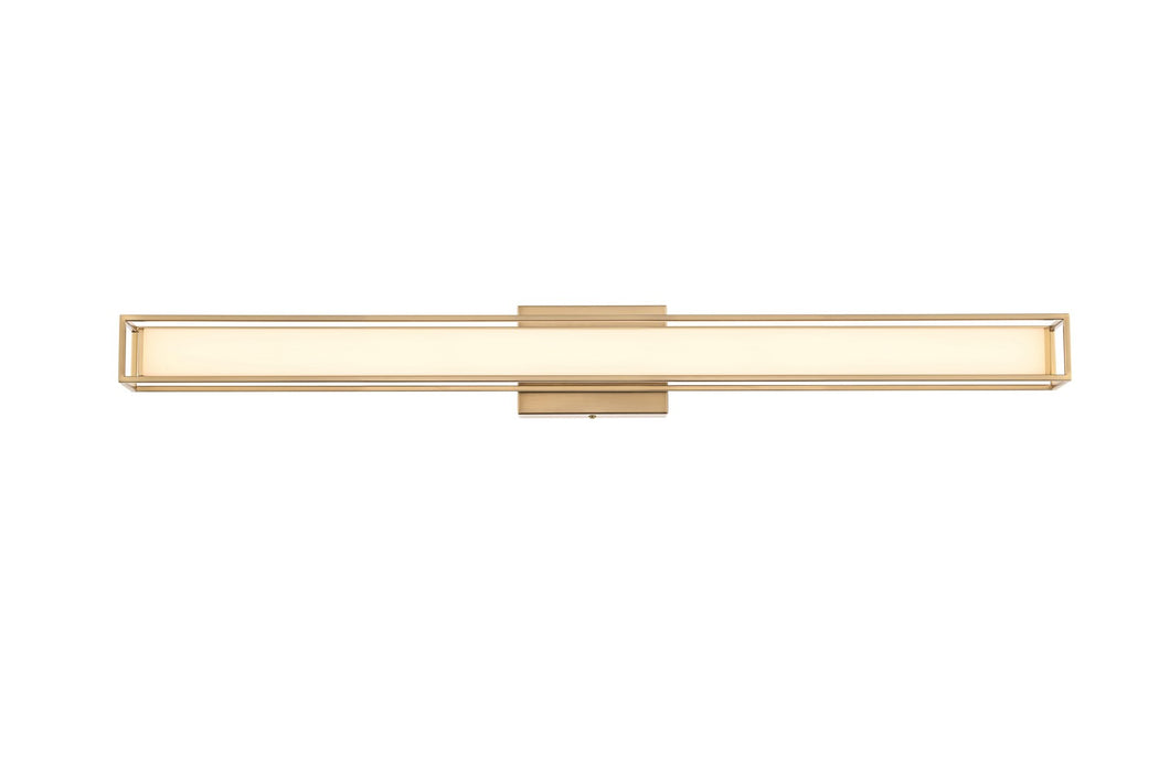 Elegant Lighting - LD301W36SG - LED Wall Sconce - Aden - Satin Gold