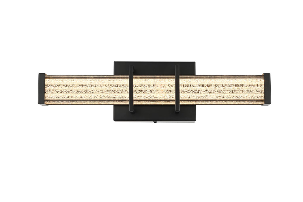Elegant Lighting - LD302W16BK - LED Wall Sconce - Ivaan - Black