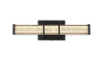 Elegant Lighting - LD302W16BK - LED Wall Sconce - Ivaan - Black