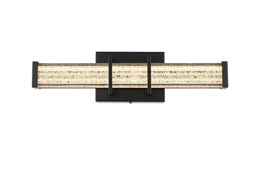 Ivaan LED Wall Sconce Black