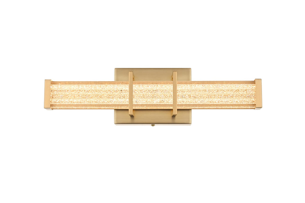 Elegant Lighting - LD302W16SG - LED Wall Sconce - Ivaan - Satin Gold