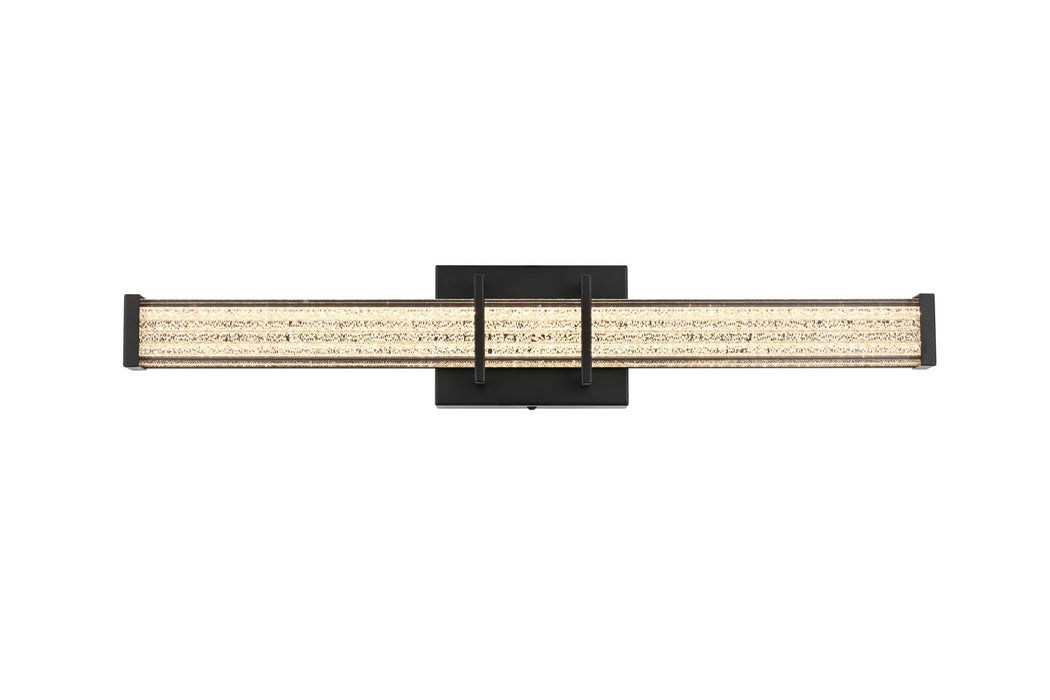 Elegant Lighting - LD302W24BK - LED Wall Sconce - Ivaan - Black
