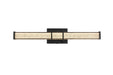 Elegant Lighting - LD302W24BK - LED Wall Sconce - Ivaan - Black