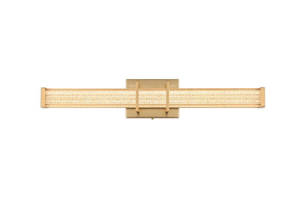 Elegant Lighting - LD302W24SG - LED Wall Sconce - Ivaan - Satin Gold